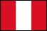 Flagge Peru